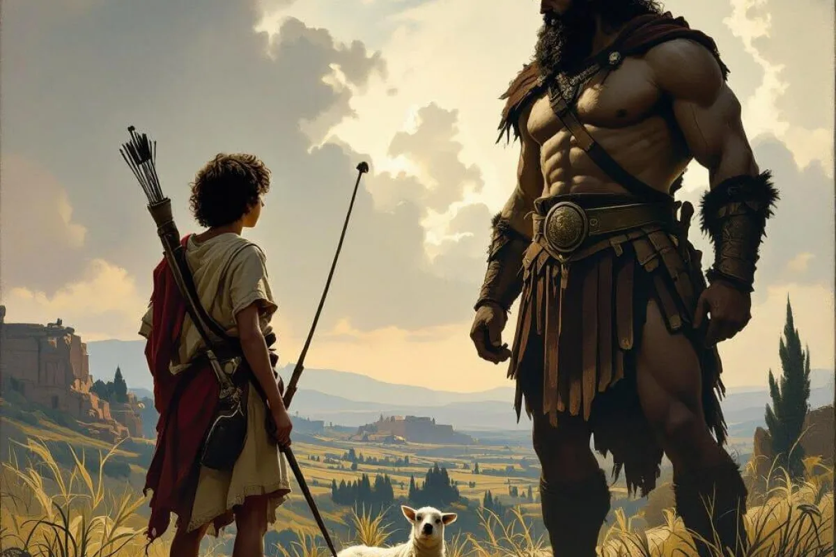 David and Goliath