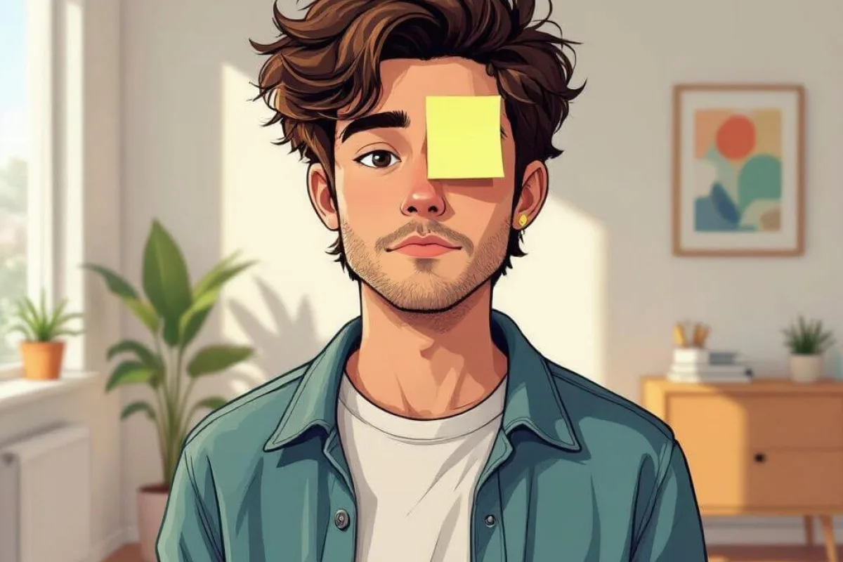 Label on your head