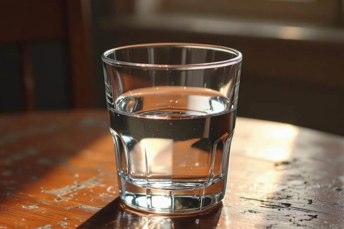 Glass half full