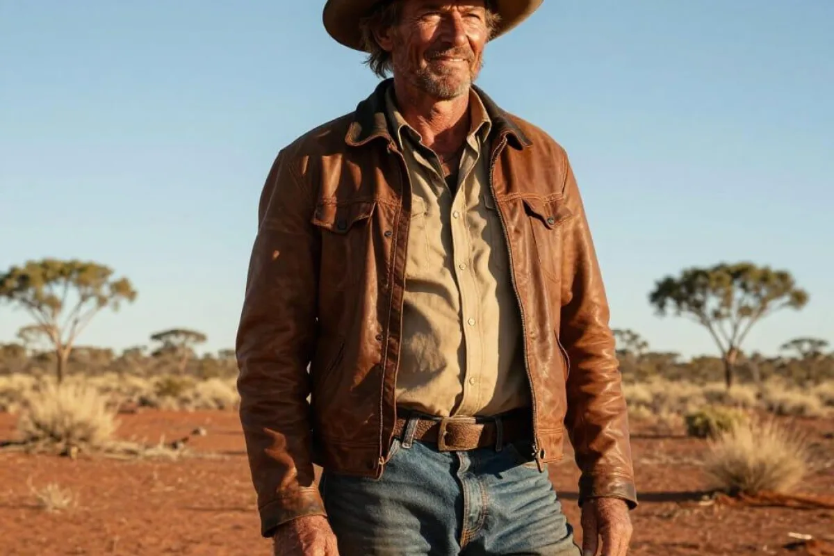 Crocodile dundee cliche of an australian