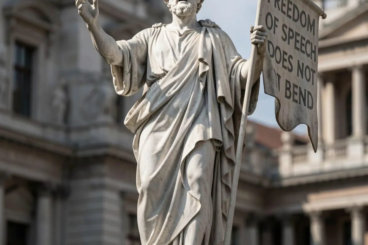 Freedom of Speech Does Not Bend