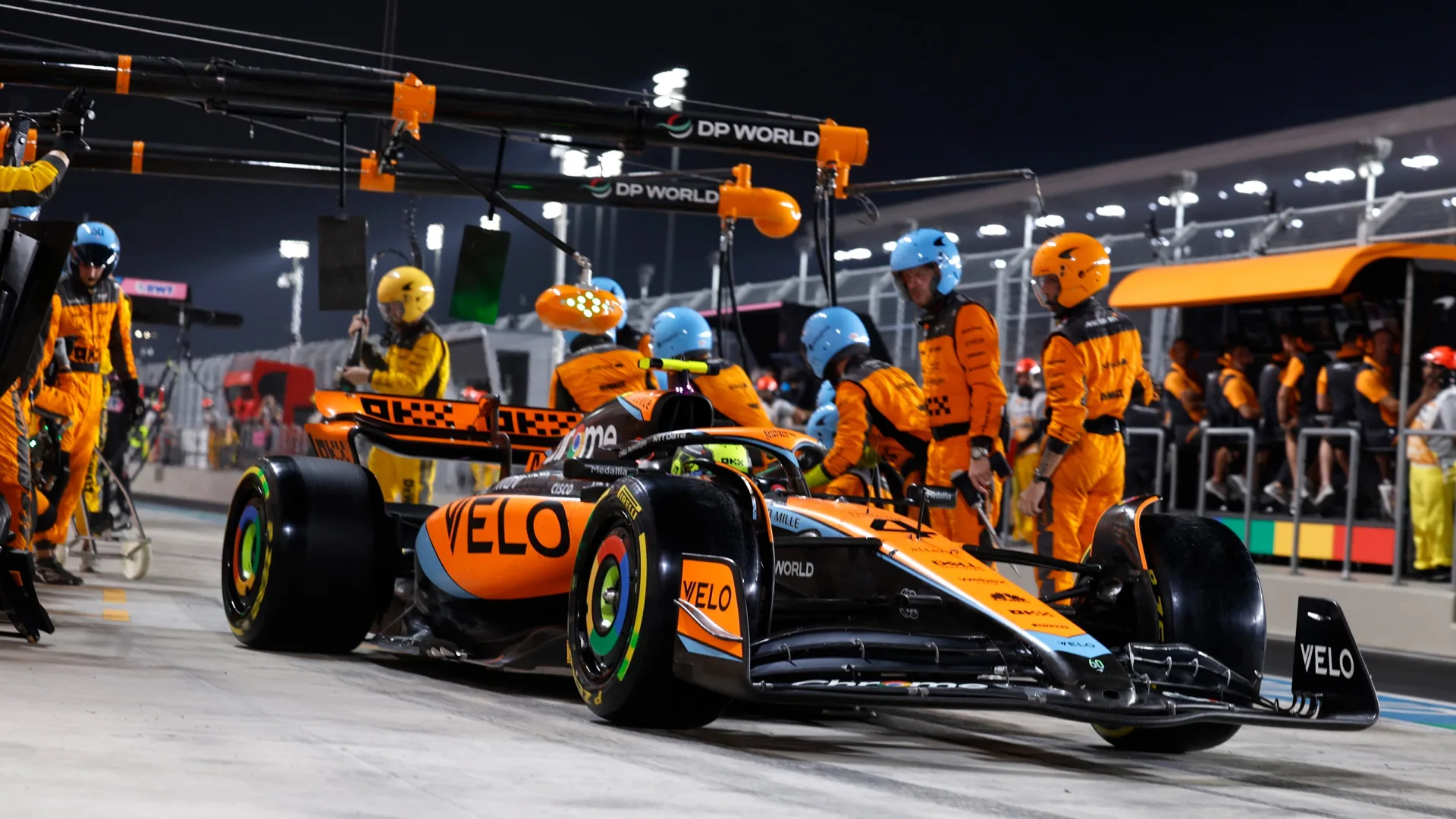 Mc Laren Qatar World Record Pit Stop