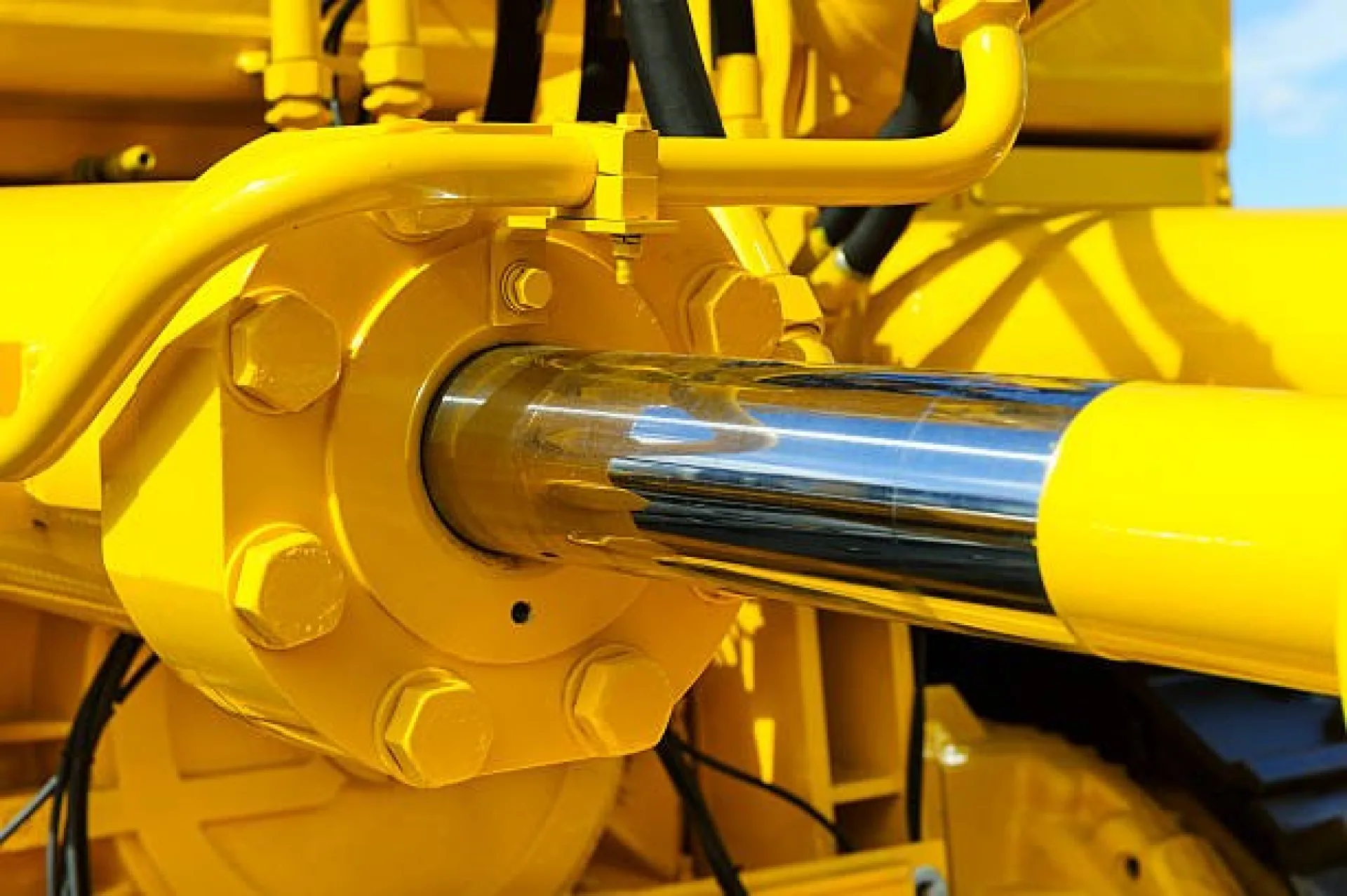 Delta Hydrualic Cylinder on machine