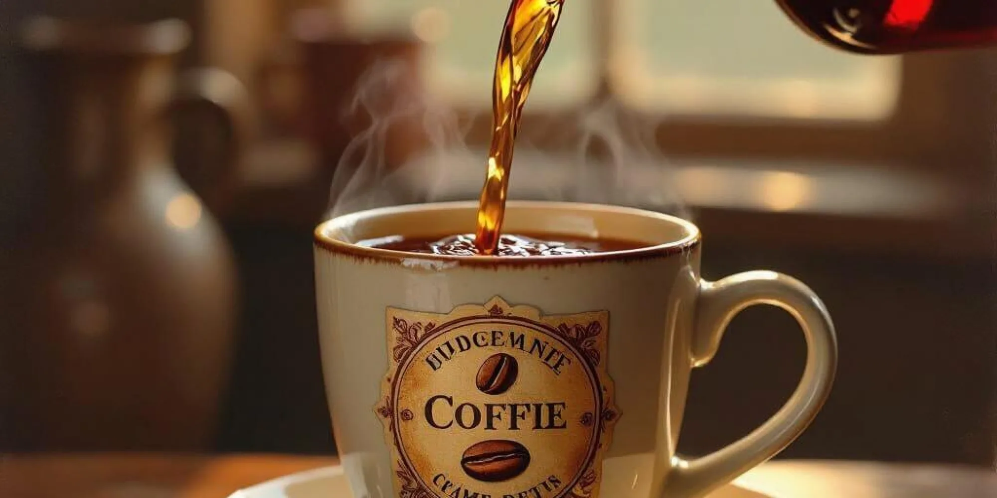 Hiding Wine in coffee cup