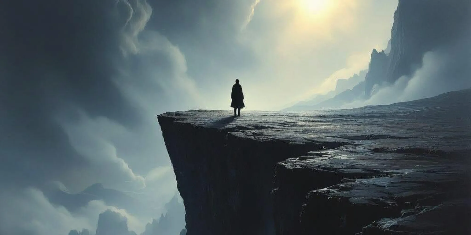 Climb mountain let go let God