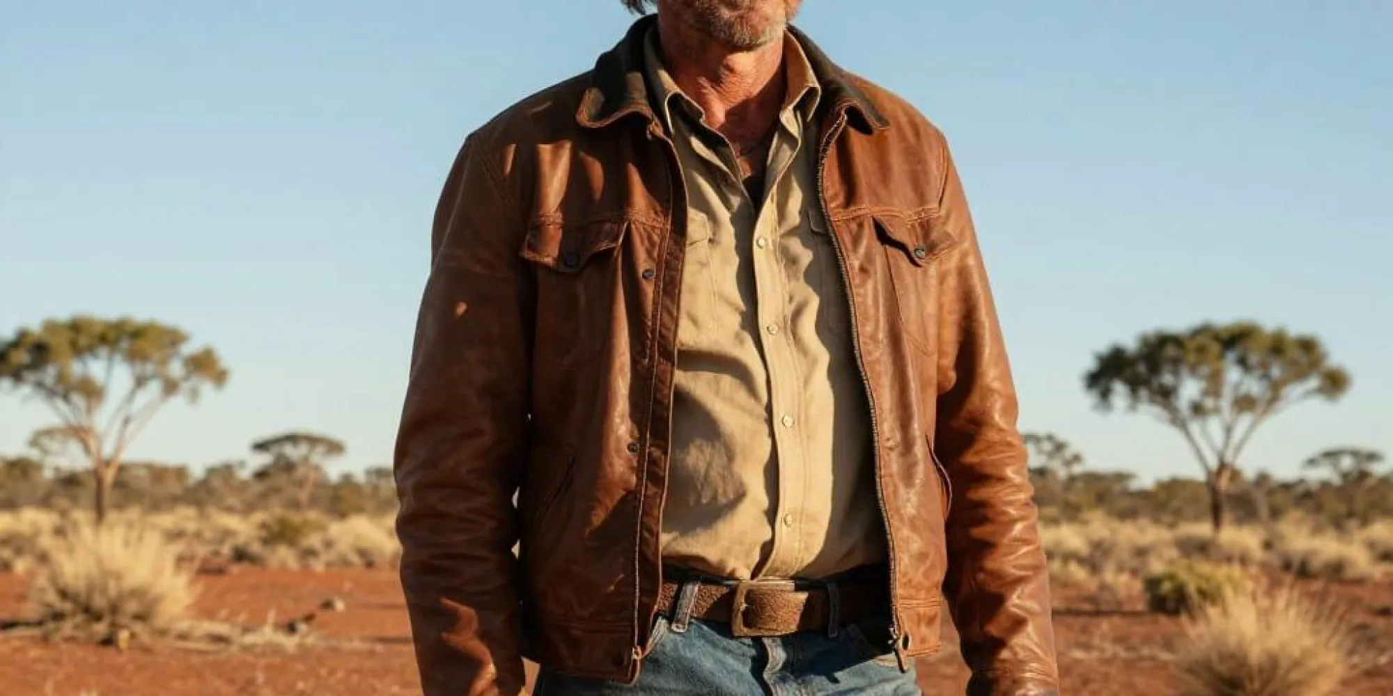 Crocodile dundee cliche of an australian