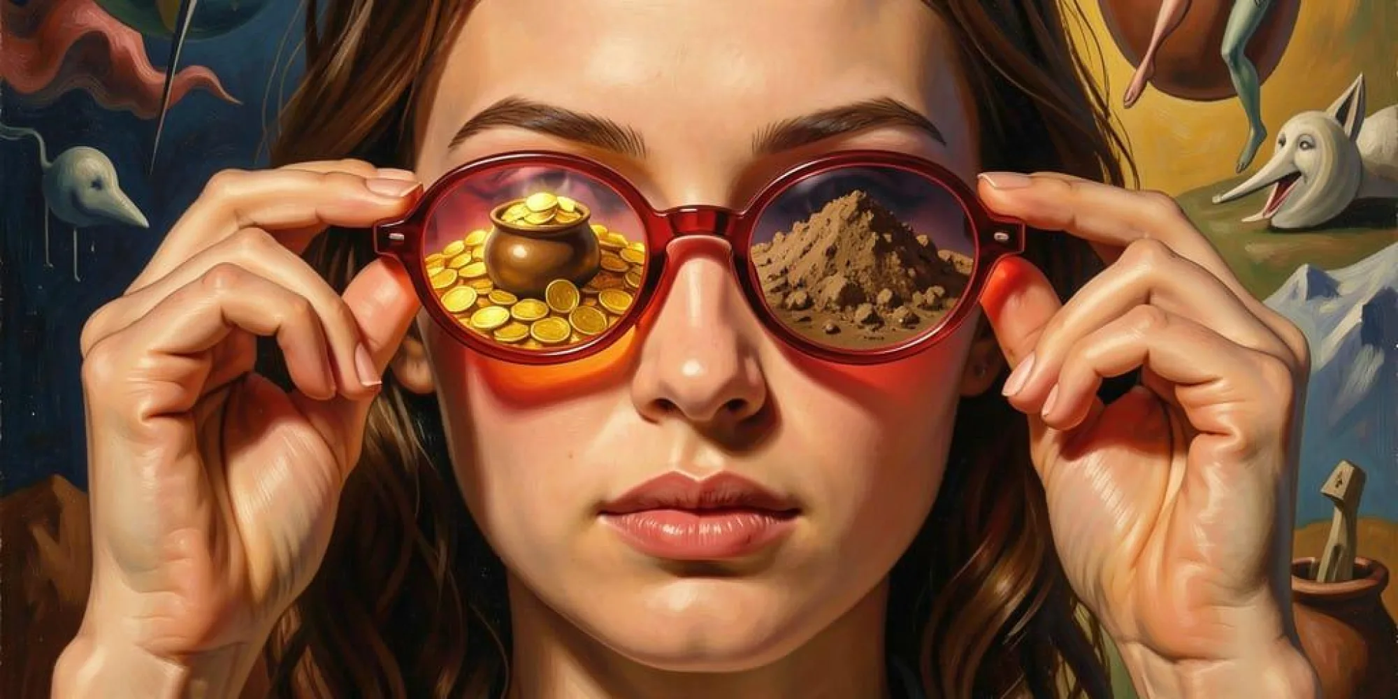 Rose colured glasses