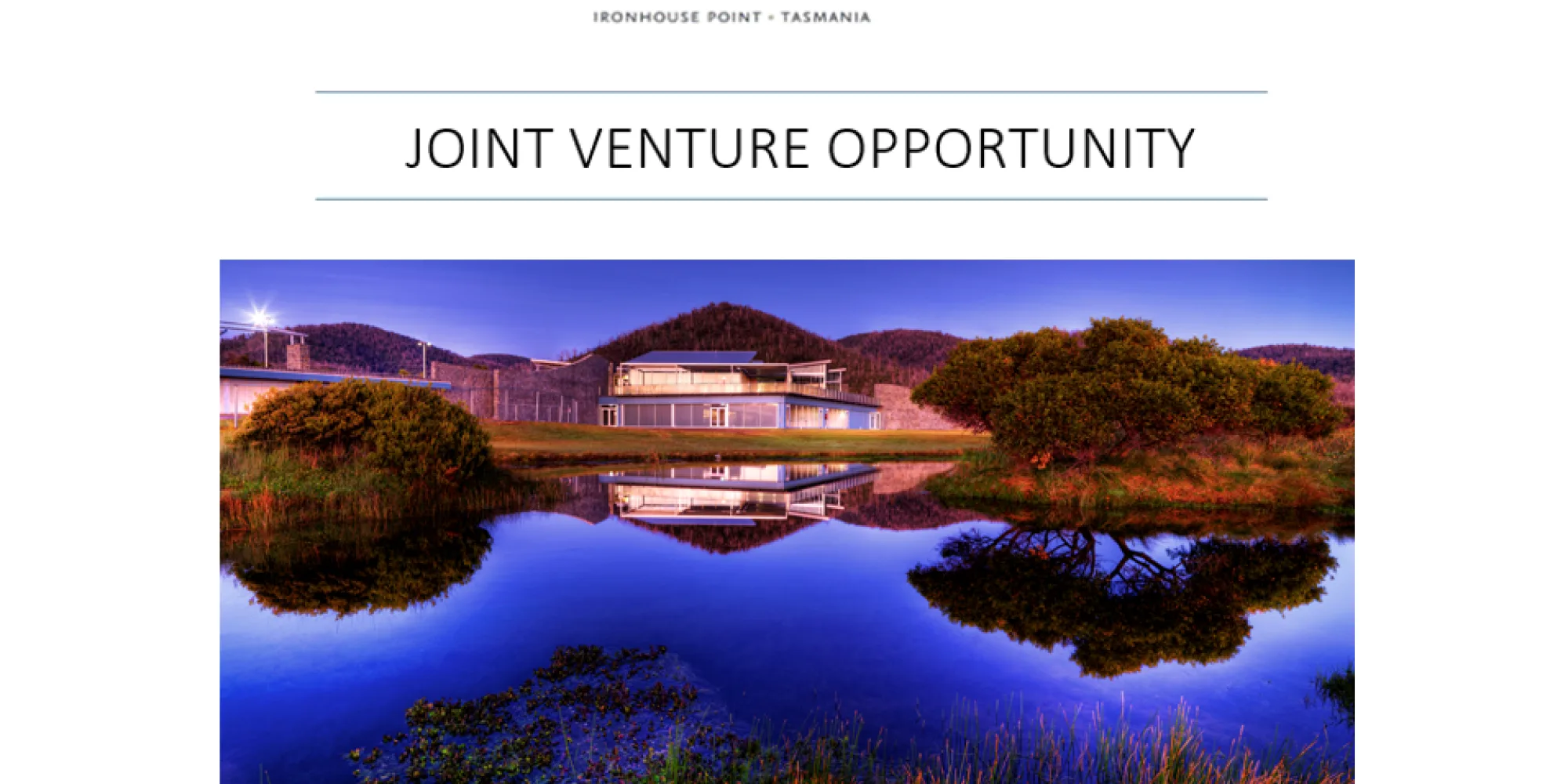 White Sands Estate Joint Venture 1