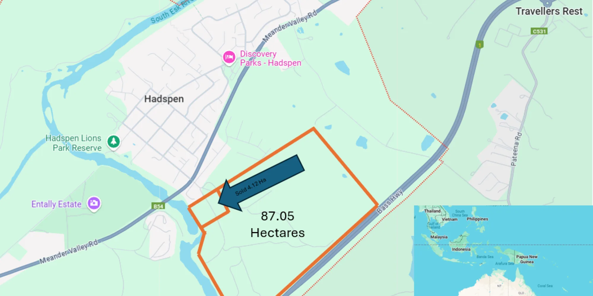 Coronea Sold 4 12 Hectares