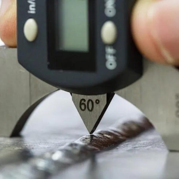Inspecting a weld